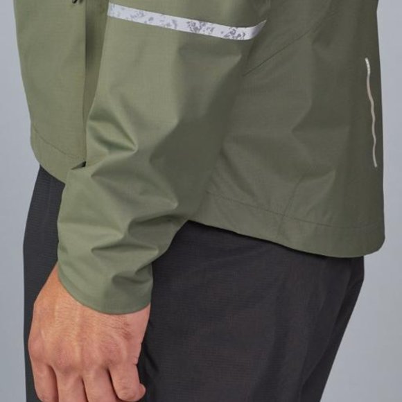 NWT! REI Co-op Junction Hooded Cycling Rain Jacket Asparagus/X-Large - Picture 7 of 16